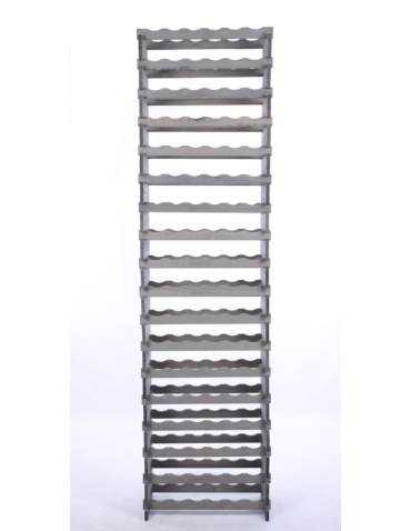 Modułowe stojaki do butelek RW11 - Stojak na butelki regał modułowy na wino 18x6 but WYSOKI BEZ NARZĘDZI - product 4