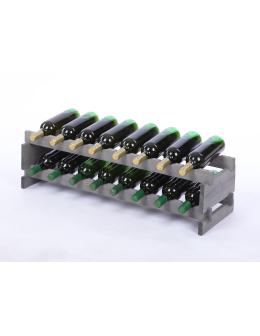 Stojak na wino regał modułowy na butelki 2x8 but WSZYSTKIE TYPY BUTELEK - product 2