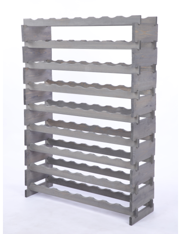 Modułowe stojaki do butelek RW11 - Stojak na wino regał modułowy na butelki 9x8 but WSZYSTKIE TYPY BUTELEK - product 3