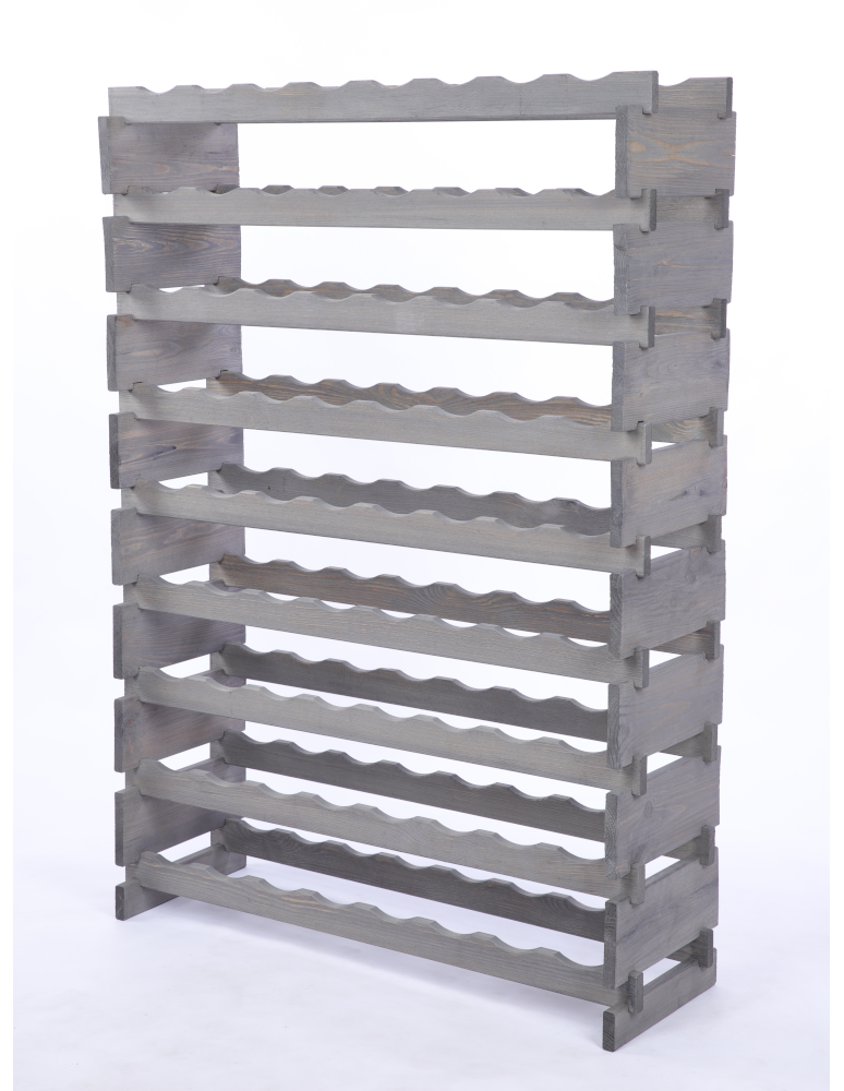 Modułowe stojaki do butelek RW11 - Stojak na wino regał modułowy na butelki 9x8 but WSZYSTKIE TYPY BUTELEK - product b2b.wamar.biz 3