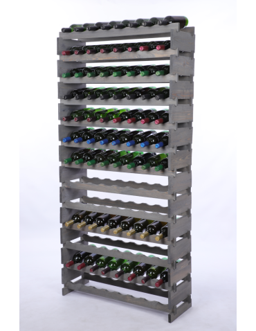 Stojak na wino regał modułowy na butelki 13x8 but WSZYSTKIE TYPY BUTELEK - produkt 2