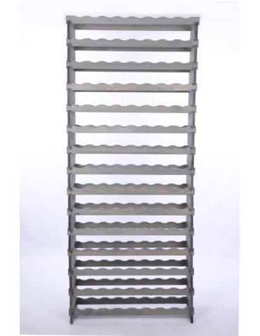 Modułowe stojaki do butelek RW11 - Stojak na wino regał modułowy na butelki 15x8 but WYSOKI BEZ NARZĘDZI - product 4