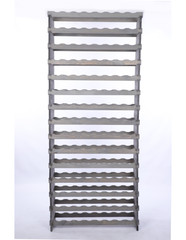 Modułowe stojaki do butelek RW11 - Stojak na wino regał modułowy na butelki 15x8 but WYSOKI BEZ NARZĘDZI - product b2b.wamar.biz 4