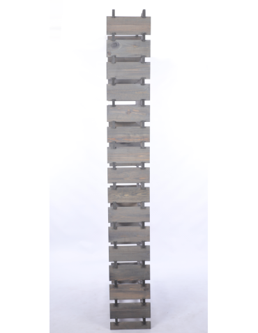 Modułowe stojaki do butelek RW11 - Stojak na wino regał modułowy na butelki 16x8 but WYSOKI BEZ NARZĘDZI - product 5