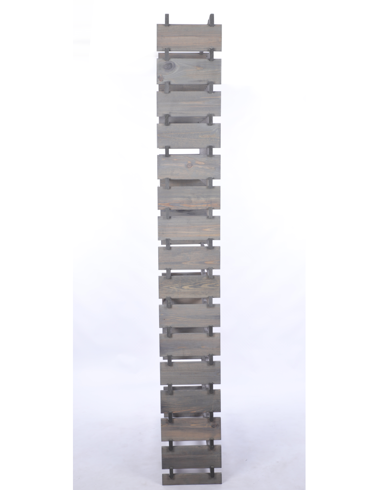 Modułowe stojaki do butelek RW11 - Stojak na wino regał modułowy na butelki 16x8 but WYSOKI BEZ NARZĘDZI - product b2b.wamar.biz 5