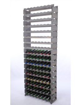 Stojak na wino regał modułowy na butelki 17x8 but WYSOKI BEZ NARZĘDZI - product 2