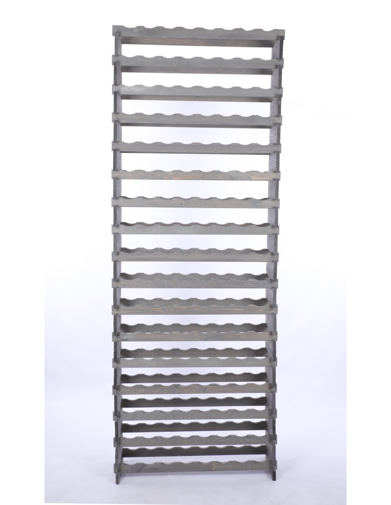 Modułowe stojaki do butelek RW11 - Stojak na wino regał modułowy na butelki 17x8 but WYSOKI BEZ NARZĘDZI - product b2b.wamar.biz 4