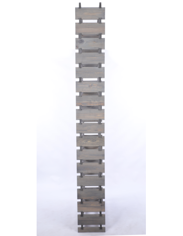 Modułowe stojaki do butelek RW11 - Stojak na wino regał modułowy na butelki 17x8 but WYSOKI BEZ NARZĘDZI - product 5