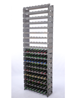 Stojak na wino regał modułowy na butelki 18x8 but WYSOKI BEZ NARZĘDZI - product 2