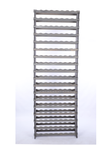 Modułowe stojaki do butelek RW11 - Stojak na wino regał modułowy na butelki 18x8 but WYSOKI BEZ NARZĘDZI - produkt 4