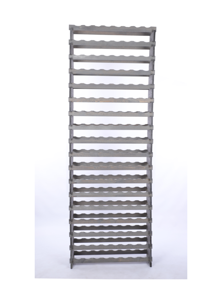 Modułowe stojaki do butelek RW11 - Stojak na wino regał modułowy na butelki 18x8 but WYSOKI BEZ NARZĘDZI - produkt b2b.wamar.biz 4