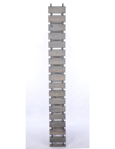 Modułowe stojaki do butelek RW11 - Stojak na wino regał modułowy na butelki 18x8 but WYSOKI BEZ NARZĘDZI - produkt 5