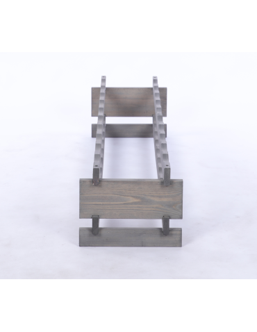 Modułowe stojaki do butelek RW11 - Stojak na wino regał modułowy na butelki 2x10 but POJEMNY BEZ NARZĘDZI - product 5