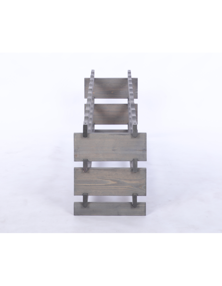 Modułowe stojaki do butelek RW11 - Stojak na wino regał modułowy na butelki 3x10 but POJEMNY BEZ NARZĘDZI - product b2b.wamar.biz 5