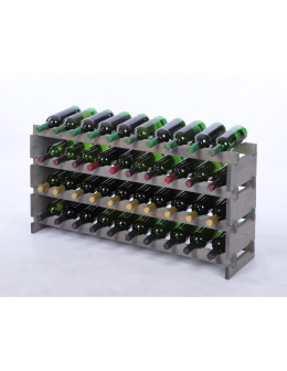 Stojak na wino regał modułowy na butelki 4x10 but POJEMNY BEZ NARZĘDZI - product 2