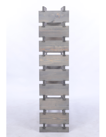 Modułowe stojaki do butelek RW11 - Stojak na wino regał modułowy na butelki 9x10 but POJEMNY BEZ NARZĘDZI - product 5