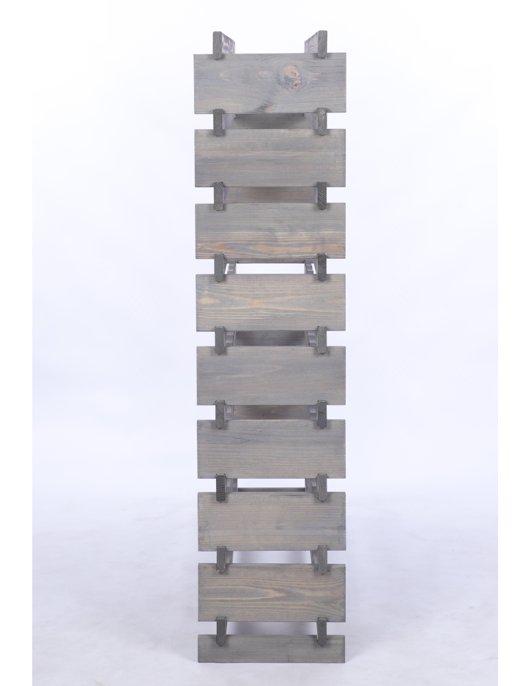 Modułowe stojaki do butelek RW11 - Stojak na wino regał modułowy na butelki 9x10 but POJEMNY BEZ NARZĘDZI - product b2b.wamar.biz 5