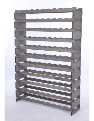 Modułowe stojaki do butelek RW11 - Stojak na wino regał modułowy na butelki 11x10 but DUŻY MONTAŻ BEZ NARZĘDZI - produkt 3