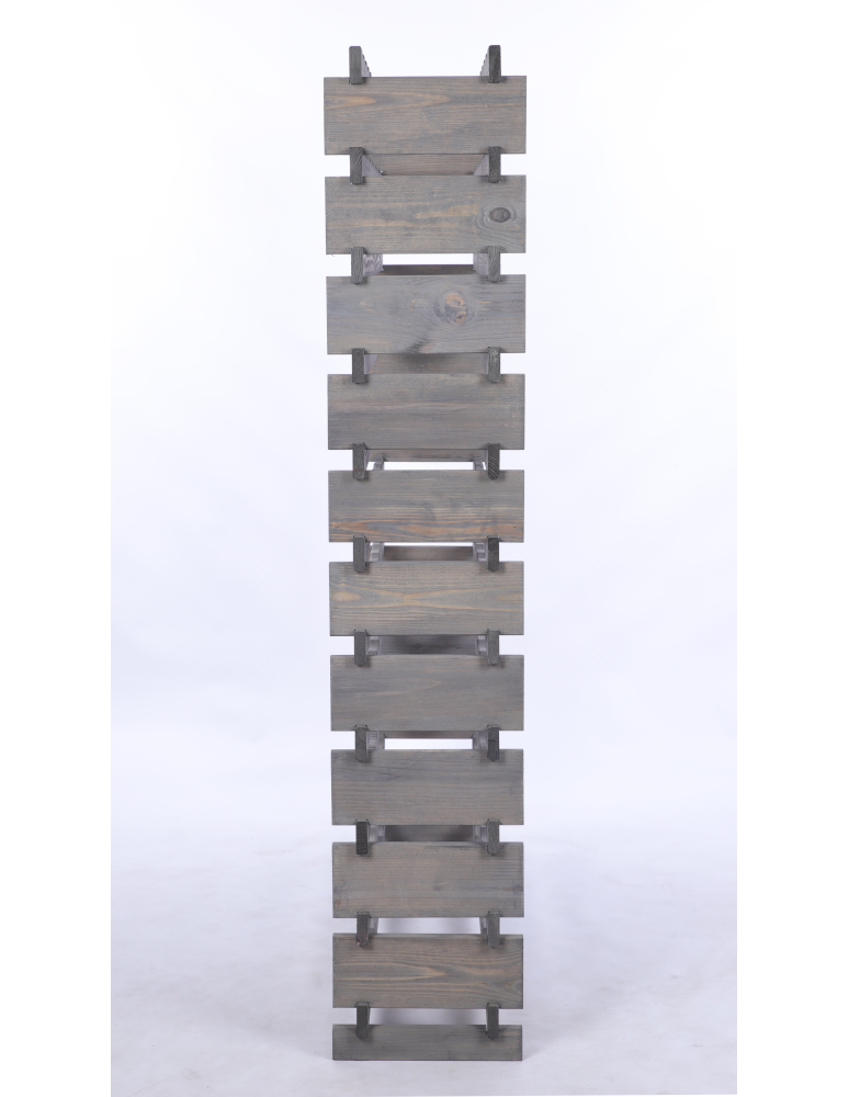 Modułowe stojaki do butelek RW11 - Stojak na wino regał modułowy na butelki 11x10 but DUŻY MONTAŻ BEZ NARZĘDZI - produkt b2b.wamar.biz 5