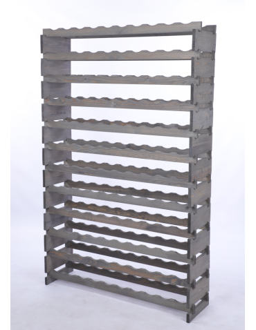 Modułowe stojaki do butelek RW11 - Stojak na wino regał modułowy na butelki 12x10 but DUŻY MONTAŻ BEZ NARZĘDZI - product 3