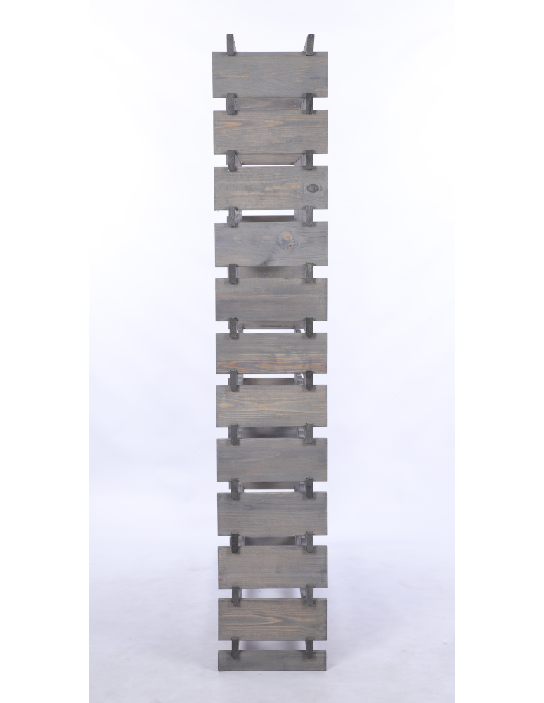 Modułowe stojaki do butelek RW11 - Stojak na wino regał modułowy na butelki 12x10 but DUŻY MONTAŻ BEZ NARZĘDZI - product b2b.wamar.biz 5