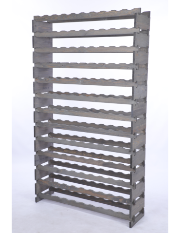 Modułowe stojaki do butelek RW11 - Stojak na wino regał modułowy na butelki 13x10 but POJEMNY BEZ NARZĘDZI - product 3