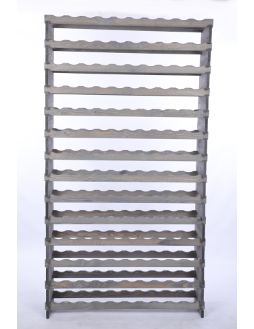 Modułowe stojaki do butelek RW11 - Stojak na wino regał modułowy na butelki 14x10 but POJEMNY BEZ NARZĘDZI - product 4