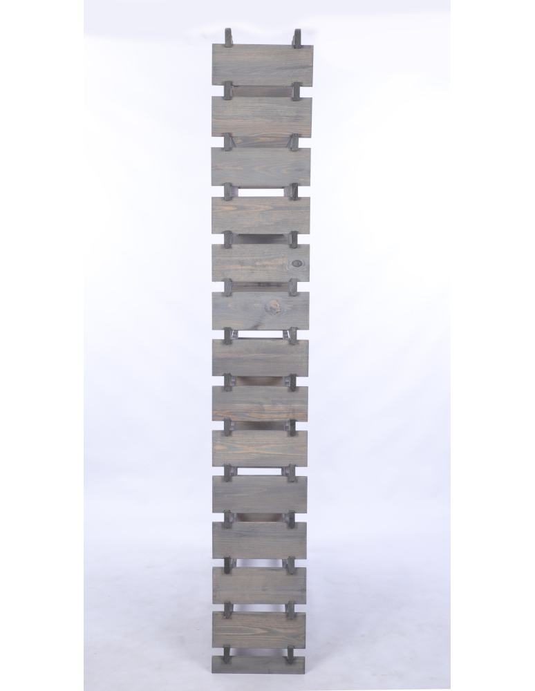 Modułowe stojaki do butelek RW11 - Stojak na wino regał modułowy na butelki 14x10 but POJEMNY BEZ NARZĘDZI - product b2b.wamar.biz 5