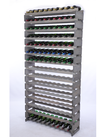 Stojak na wino regał modułowy na butelki 15x10 but WYSOKI BEZ NARZĘDZI - product 2