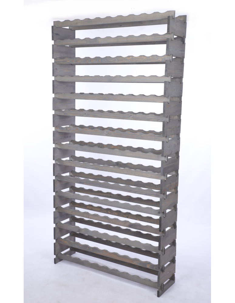 Modułowe stojaki do butelek RW11 - Stojak na wino regał modułowy na butelki 15x10 but WYSOKI BEZ NARZĘDZI - product b2b.wamar.biz 3