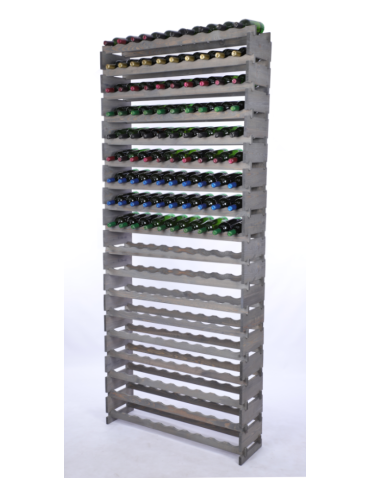 Stojak na wino regał modułowy na butelki 18x10 but WYSOKI BEZ NARZĘDZI - product 2