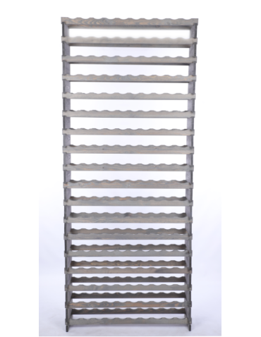 Modułowe stojaki do butelek RW11 - Stojak na wino regał modułowy na butelki 18x10 but WYSOKI BEZ NARZĘDZI - product 4