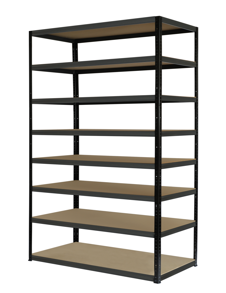 Regały Magazynowe - Regał metalowy magazynowy stojak HELIOS 270x150x60cm 8Px175kg SZEROKI MOCNY - product b2b.wamar.biz 2