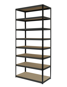 Regał metalowy magazynowy stojak HELIOS 270x90x30cm 8Px400kg 300TYS KOMB - product 2