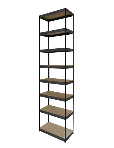 Regał metalowy magazynowy stojak HELIOS 270x30x30cm  8Px175kg 300TYS KOMB - product 2