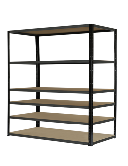 Regał metalowy magazynowy stojak HELIOS 213x150x60cm 6Px275kg SZEROKI MOCNY - product 2