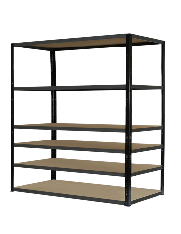 Regał warsztatowy metalowy stojak HELIOS 196x180x45cm 6Px275kg MOCNY SZEROKI - product 2