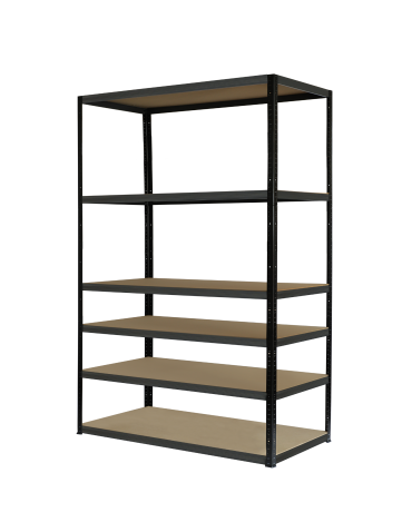 Regał warsztatowy metalowy stojak HELIOS 196x120x40cm 6Px275kg MOCNY POLSKI - product 2