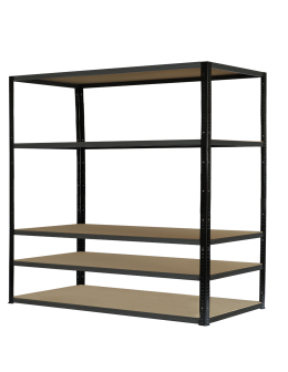 Regał metalowy magazynowy stojak HELIOS 180x180x50cm 5Px275kg TRWAŁY PL - product 2