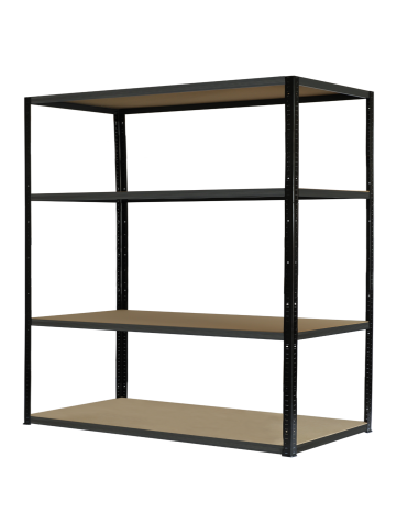 Regał metalowy magazynowy garażowy stojak HELIOS 180x180x50cm 4Px175kg PL - product 2