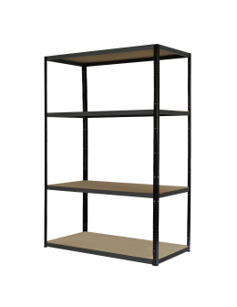 Regał metalowy BLACK PREMIUM garażowy stojak HELIOS 180x120x40cm 4Px350kg - product 2
