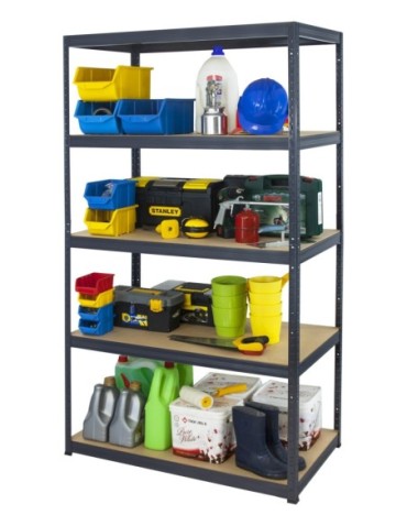 Helios Premium - Regał metalowy Premium HELIOS 180x150x50cm 5Px275kg .:. - product 2