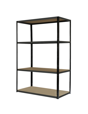 Regał metalowy BLACK PREMIUM garażowy stojak HELIOS 180x100x35cm 4Px400kg - product 2