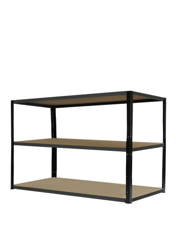 Regał magazynowy garażowy metalowy stojak HELIOS 106x150x60cm 3Px175kg PL - product 2