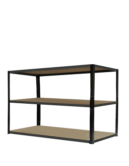 Regał metalowy magazynowy warsztatowy HELIOS 90x180x40cm 3Px175kg SOLIDNY - product 2