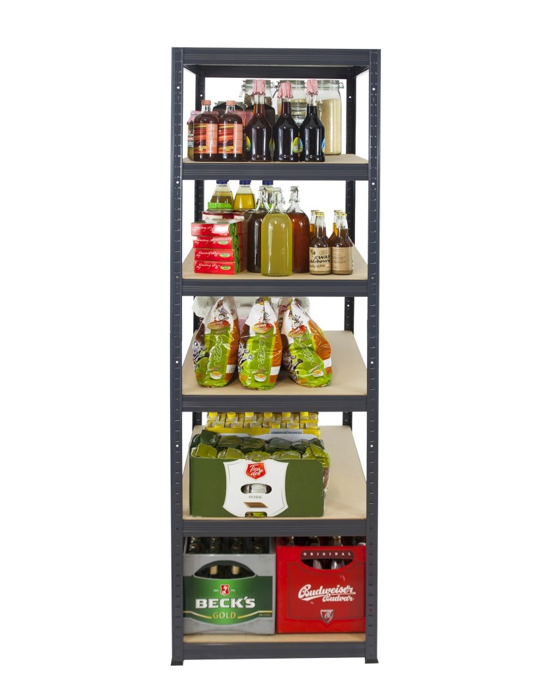 Helios Premium - Regał metalowy Premium HELIOS 196x30x30cm 6Px175kg .:. - product b2b.wamar.biz 2