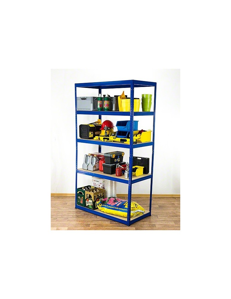 Helios Kolor - Regał metalowy HELIOS 180x150x45cm 5Px175kg .:. - product b2b.wamar.biz 2