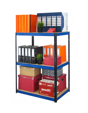 Regał metalowy magazynowy warsztatowy HELIOS 90x90x30cm 3Px350kg SOLIDNY - product 2