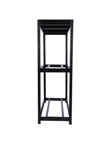 Regały na opony (półka) - Stojak na opony regał na koła OBROTOWE ROLKI 177X120X60 cm SOLIDNY POLSKI - product 4