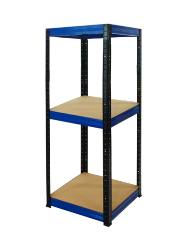 Regał magazynowy garażowy metalowy stojak HELIOS 106x60x60cm 3Px175kg PL - product 2